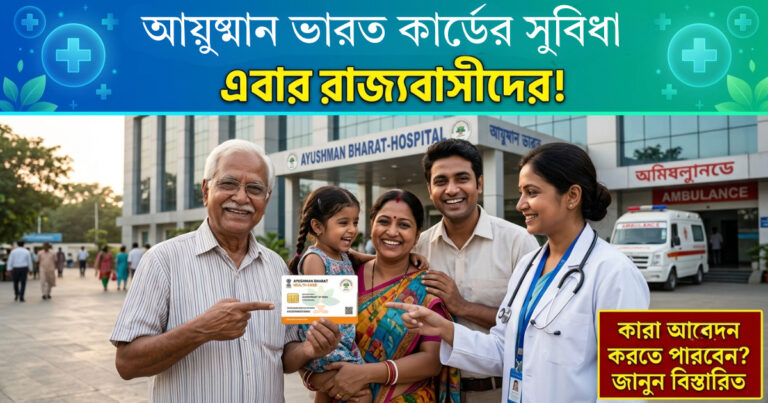Benefits of Ayushman Bharat Card(আয়ুষ্মান ভারত কার্ডের সুবিধা)