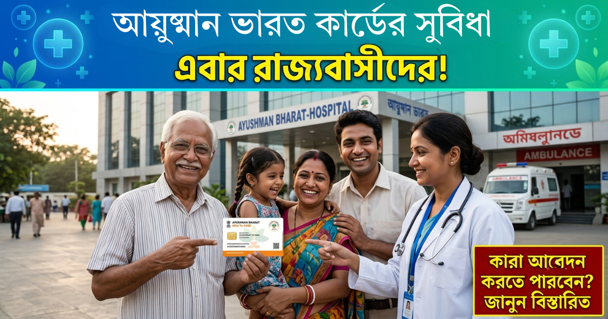 Benefits of Ayushman Bharat Card(আয়ুষ্মান ভারত কার্ডের সুবিধা)