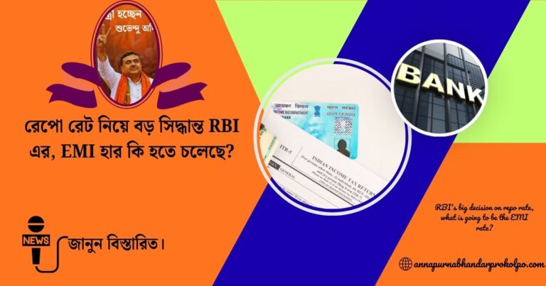 RBI takes big decision on repo rate(রেপো রেট নিয়ে বড় সিদ্ধান্ত RBI)